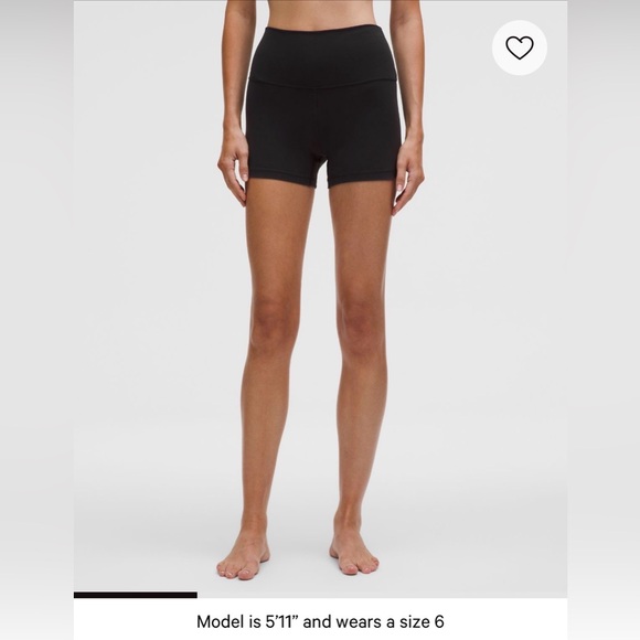 lululemon athletica Pants - lululemon athletica Black Athletic Shorts NWOT